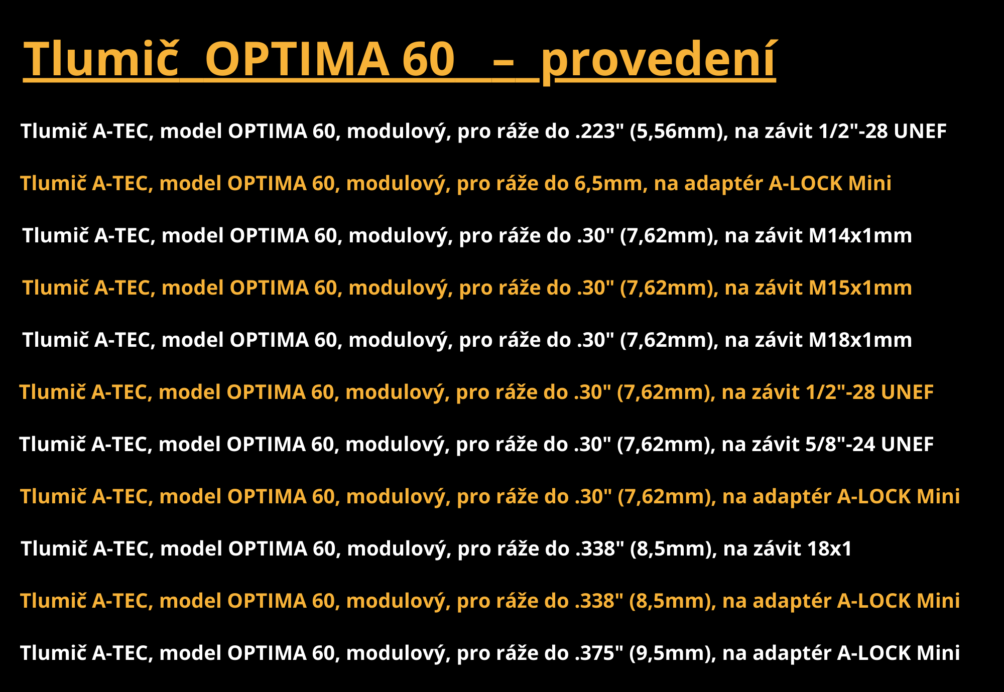 OPTIMA 60 a